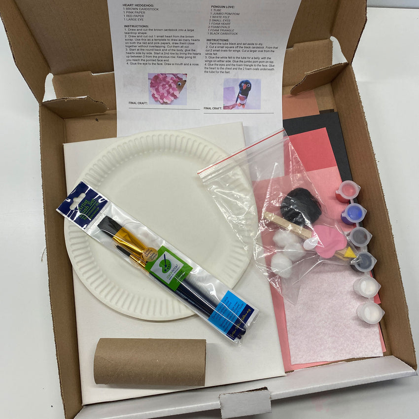 Winter Love Keep'em Crafty Kit ~ Ages 6 & Under