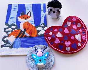 Winter Love Keep'em Crafty Kit ~ Ages 7 & Up