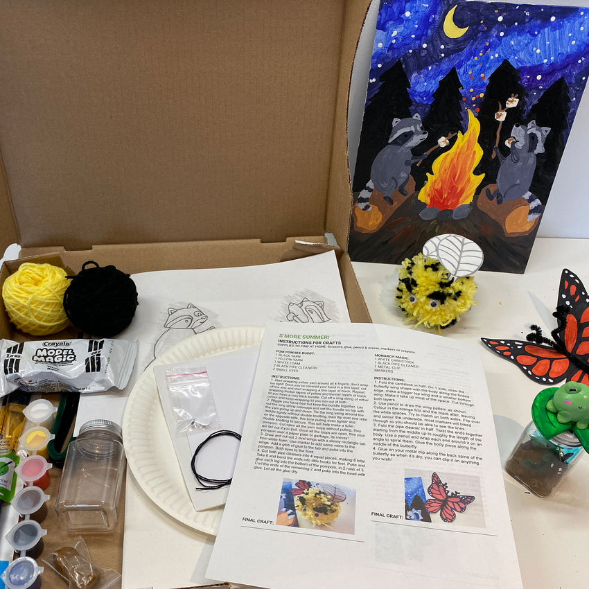 Summer Keep'em Crafty Kit ~ Ages 7 & Up