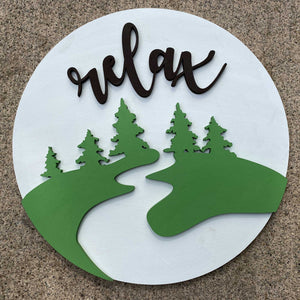 3D Sign Kit - Relax - 12