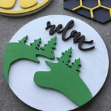 3D Sign Kit - Relax - 12" Round