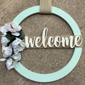 3D Sign Kit - Welcome Wreath - 15
