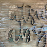 3D Sign Kit - Baby It's Cold Outside - 12" Round