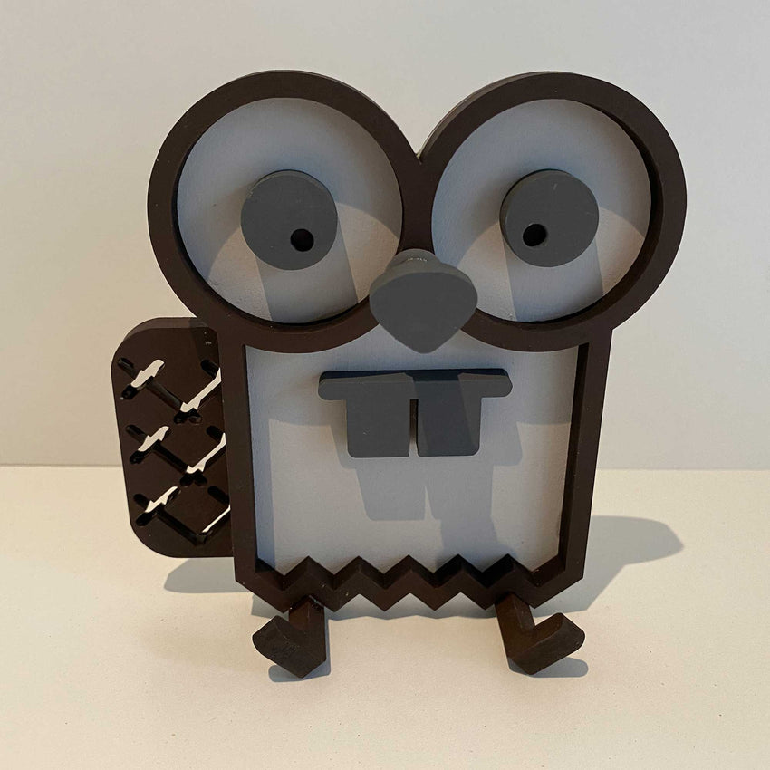 Beaver 3D Glasses Holder ~ Paint Kit