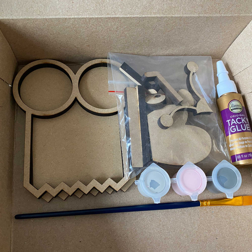 Bee 3D Glasses Holder ~ Paint Kit