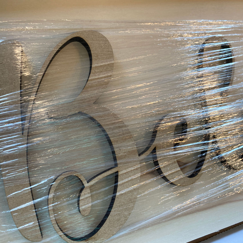 3D Sign Kit - Believe - 16" x 8"