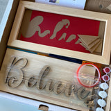 3D Sign Kit - Believe - 16" x 8"