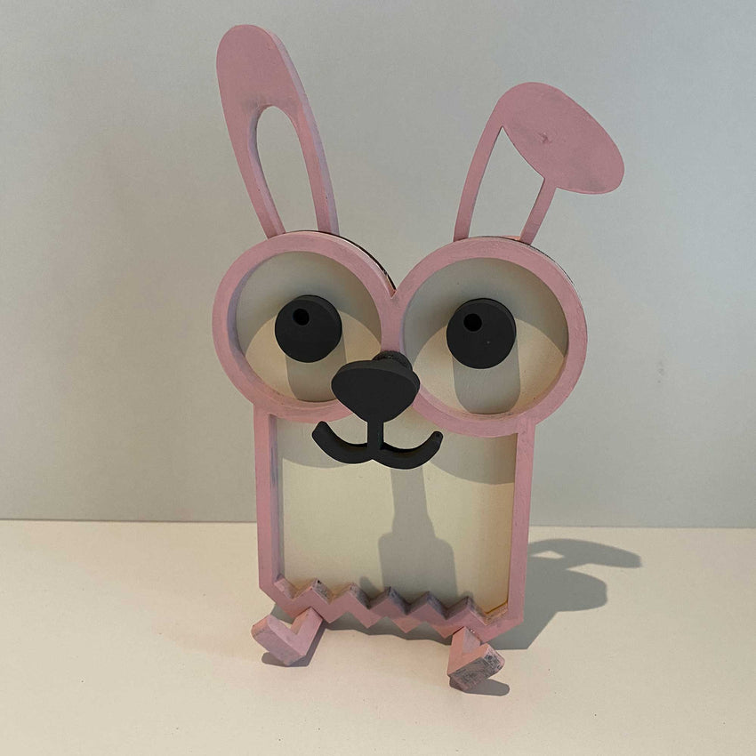 Bunny 3D Glasses Holder ~ Paint Kit