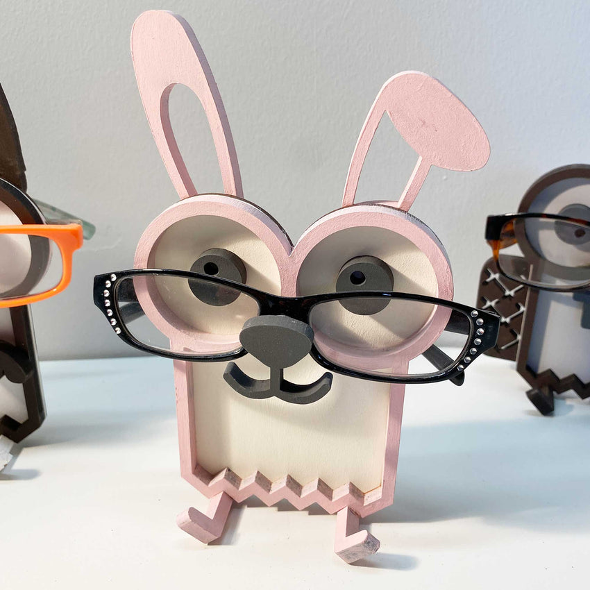Bunny 3D Glasses Holder ~ Paint Kit