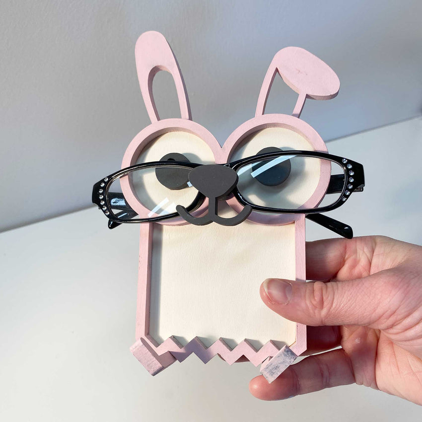 Bunny 3D Glasses Holder ~ Paint Kit