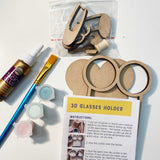 Bunny 3D Glasses Holder ~ Paint Kit