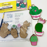 Cacti Magnets Paint Kit ~ Ages 4+