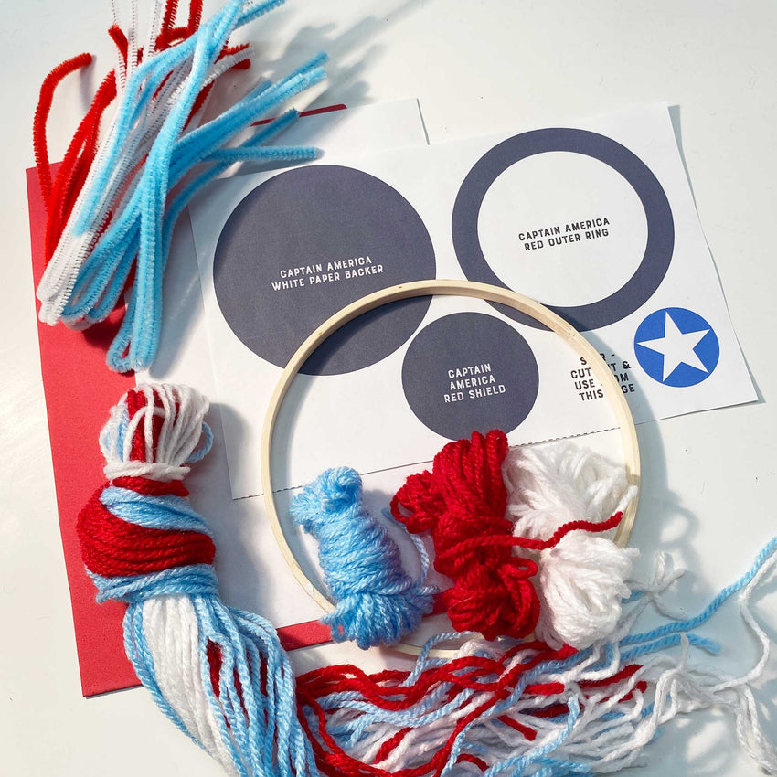 Captain America Dreamcatcher Kit