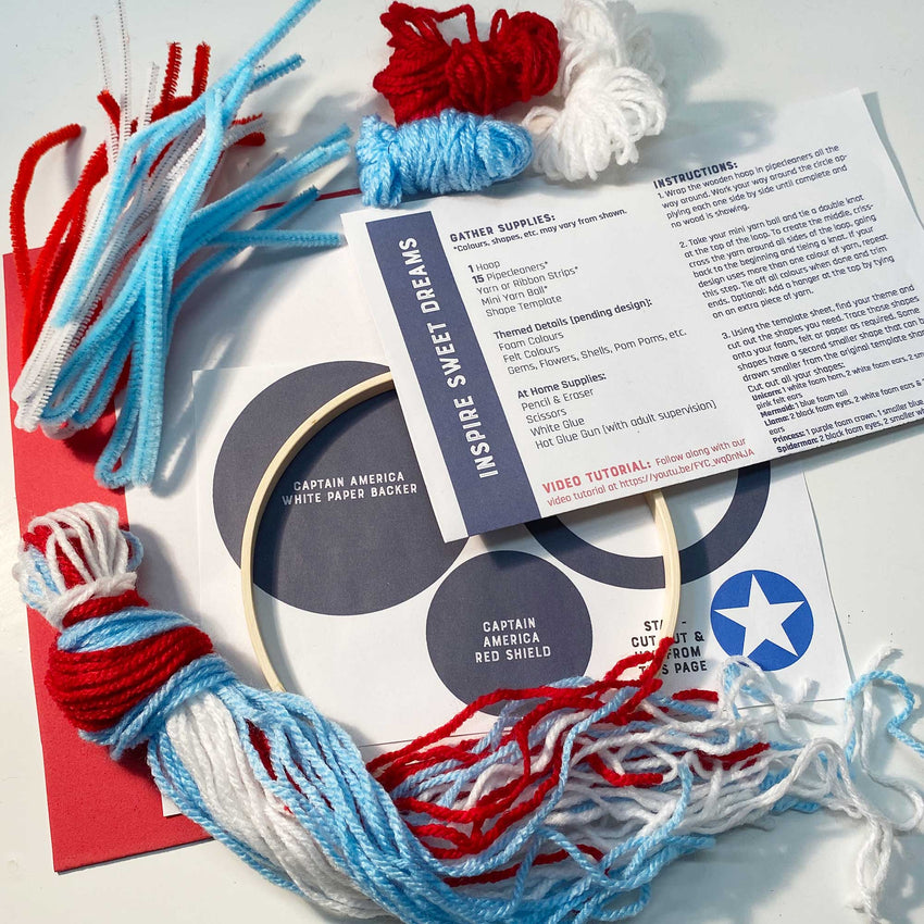 Captain America Dreamcatcher Kit