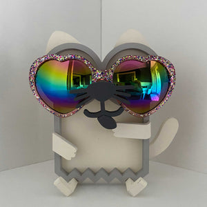 Cat 3D Glasses Holder ~ Paint Kit