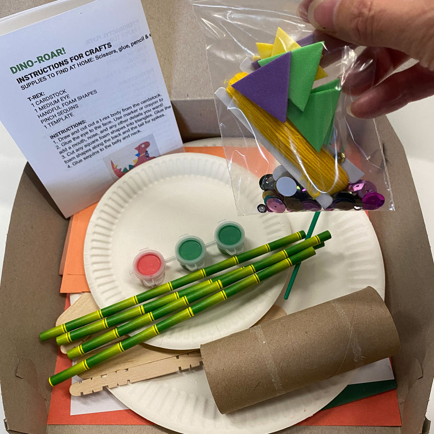 Dino-Roar! Craft Kit ~ Ages 6+