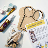 Dog 3D Glasses Holder ~ Paint Kit