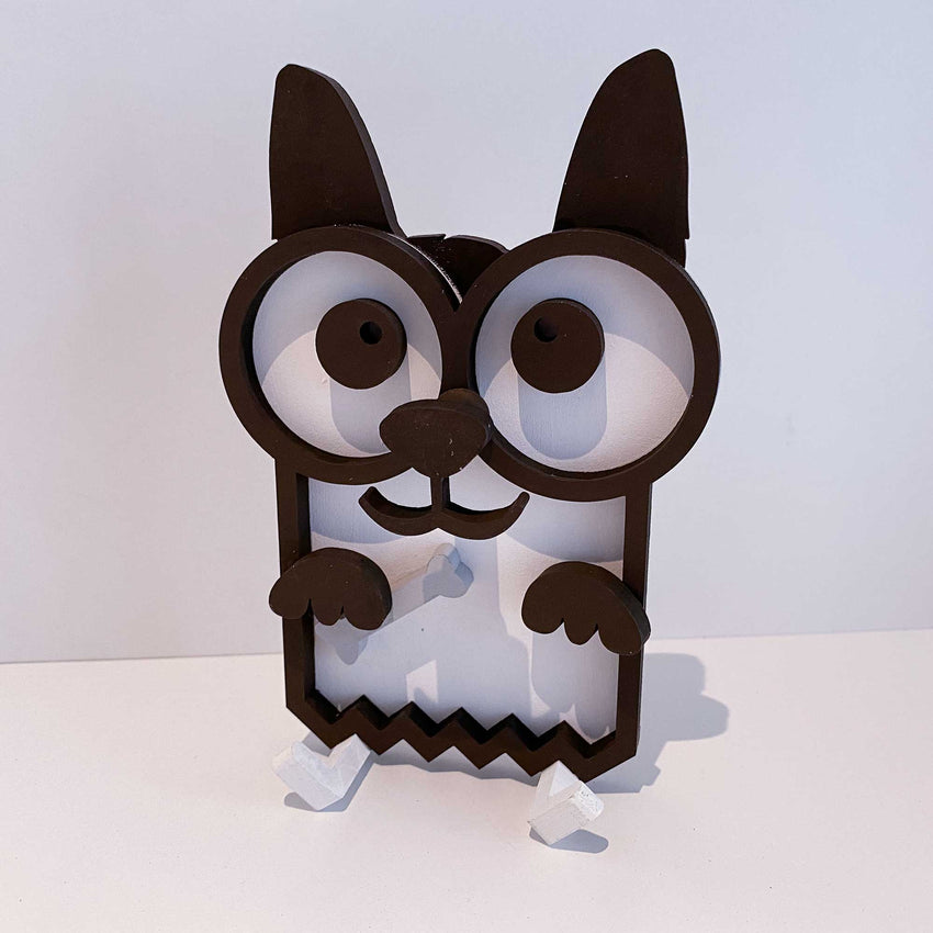 Dog 3D Glasses Holder ~ Paint Kit