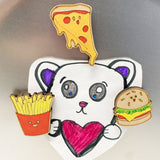 Fave Food Magnets Paint Kit ~ Ages 4+