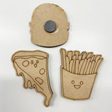 Fave Food Magnets Paint Kit ~ Ages 4+