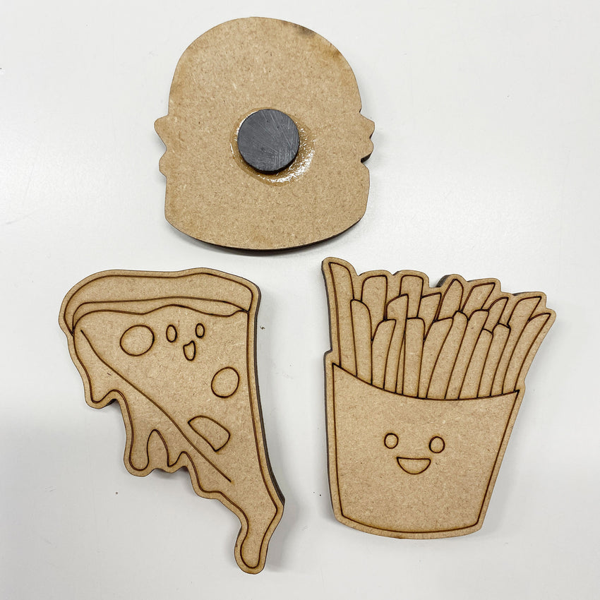 Fave Food Magnets Paint Kit ~ Ages 4+