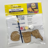 Fave Food Magnets Paint Kit ~ Ages 4+