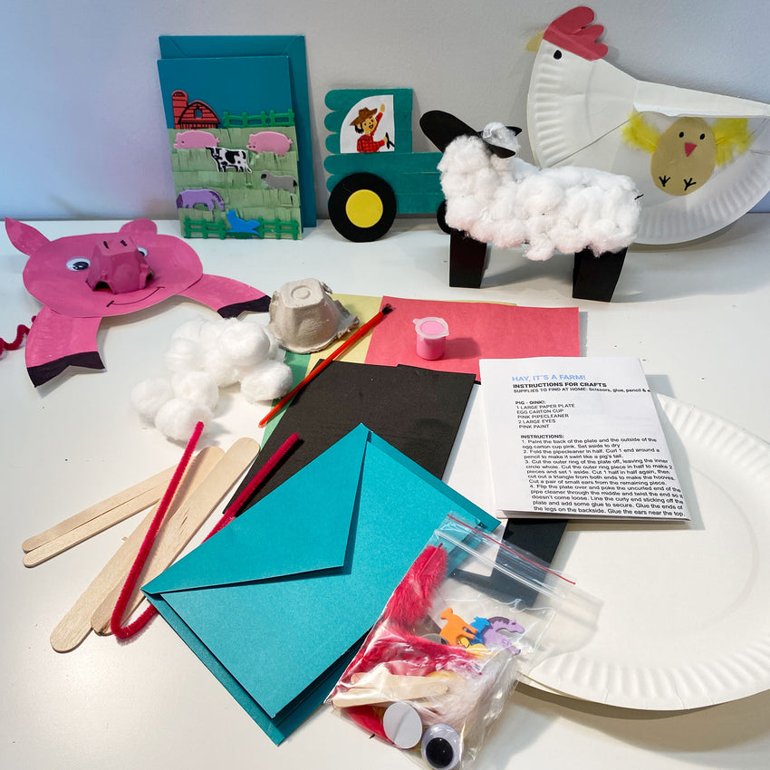 Hay, It's a Farm! Craft Kit ~ Ages 5 & Under