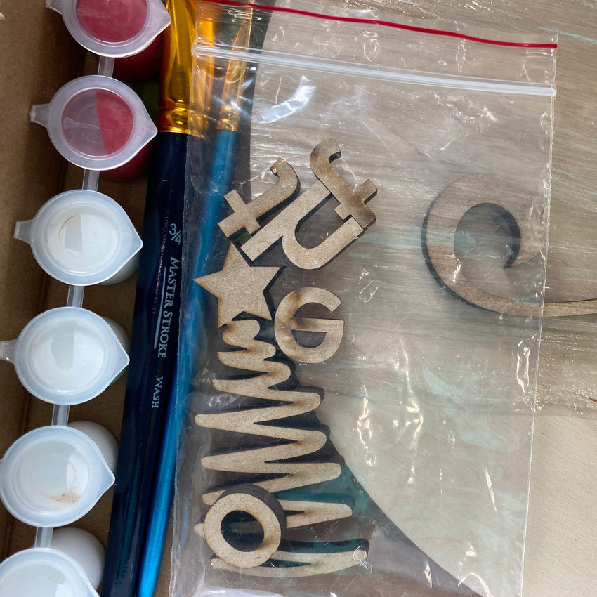 3D Sign Kit - Joy to the World - 12" Round