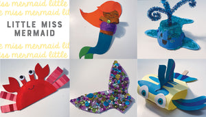Little Miss Mermaid Craft Kit ~ Ages 6+