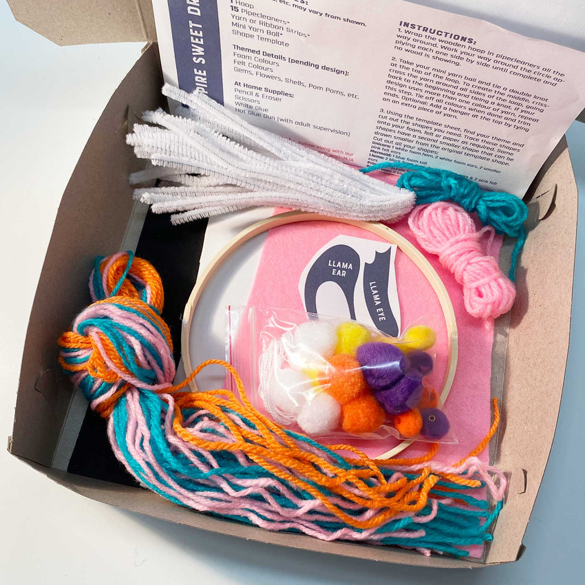 Llama Dreamcatcher Kit