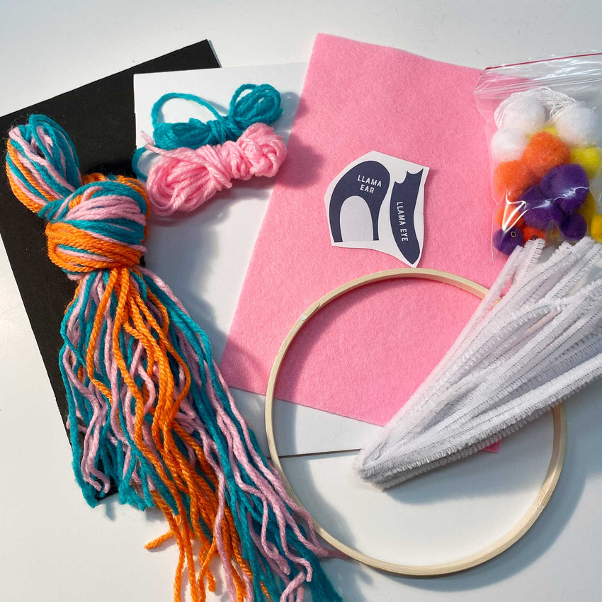 Llama Dreamcatcher Kit