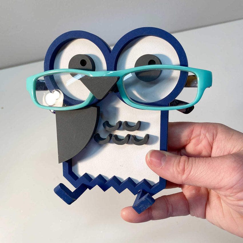 Owl 3D Glasses Holder ~ Paint Kit