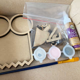 Owl 3D Glasses Holder ~ Paint Kit