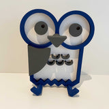 Owl 3D Glasses Holder ~ Paint Kit