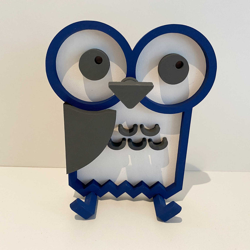 Owl 3D Glasses Holder ~ Paint Kit