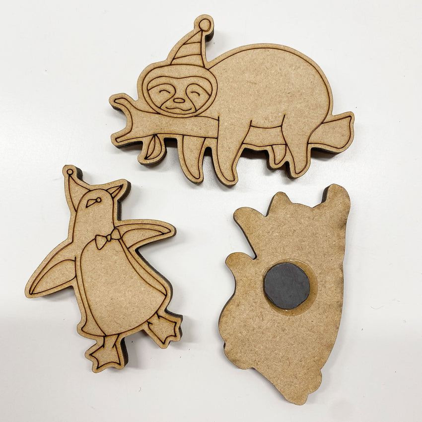 Party Animal Magnets Paint Kit ~ Ages 4+