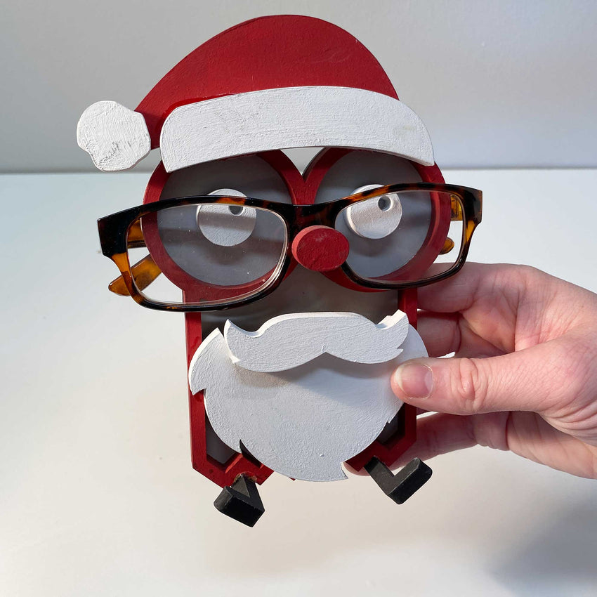 Santa 3D Glasses Holder ~ Paint Kit