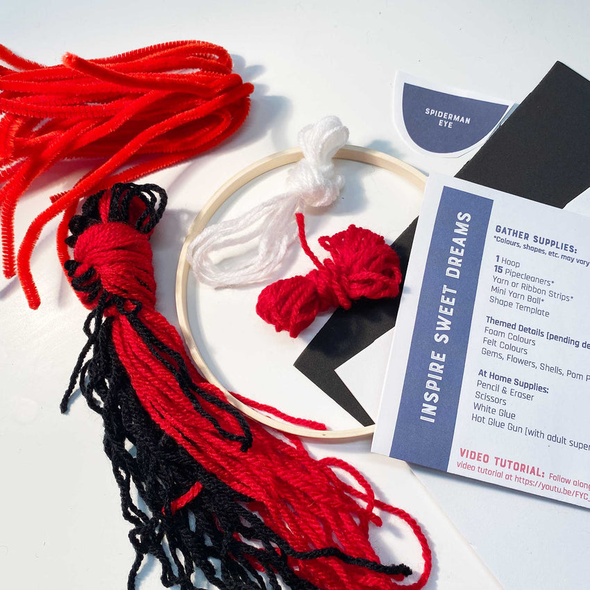 Spiderman Dreamcatcher Kit