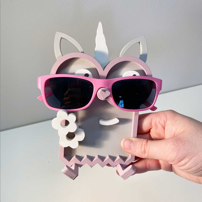 Unicorn 3D Glasses Holder ~ Paint Kit