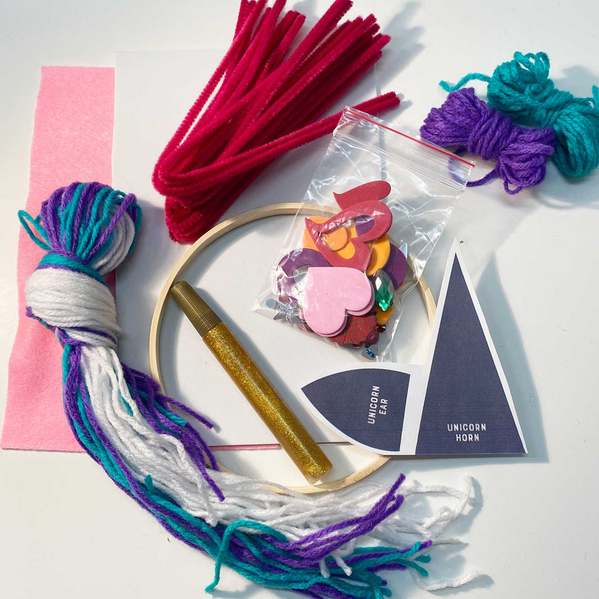 Unicorn Dreamcatcher Kit