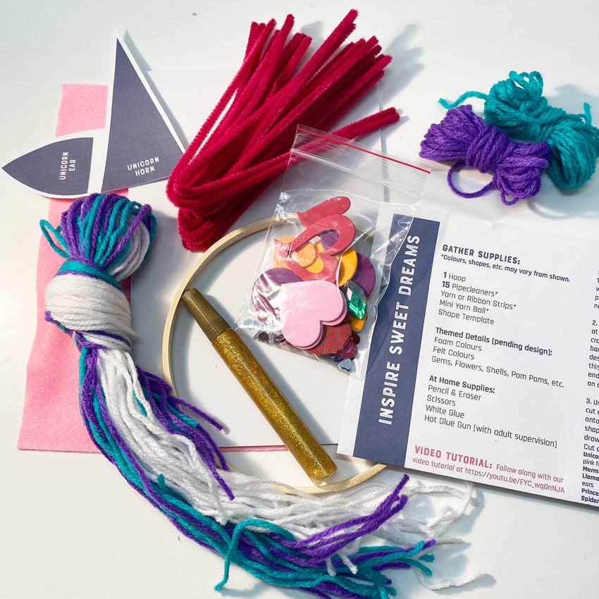 Unicorn Dreamcatcher Kit