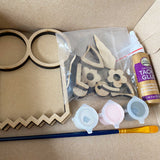 Unicorn 3D Glasses Holder ~ Paint Kit