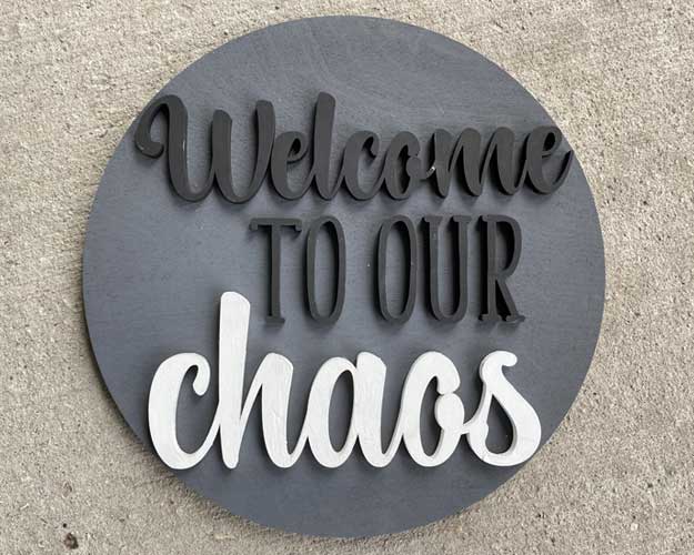 Workshop - 3D Wood Cut Sign