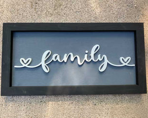 3D Sign Kit - Family - 16