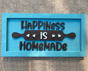3D Sign Kit - Happiness is Homemade - 16