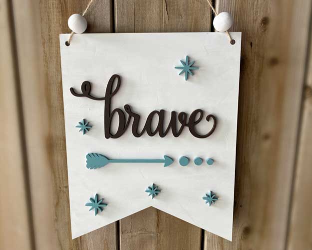 3D Pendant Kit - Brave