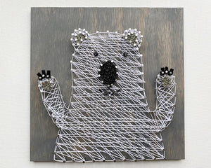 Bear Hug String Art