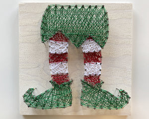 Jolly Elf String Art