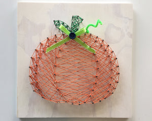 Pumpkin String Art