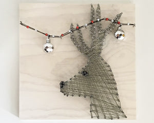 Tangled Reindeer String Art